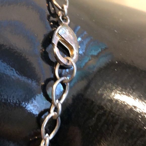 Sterling silver handmade alabaster chunky chain - Picture 12 of 12